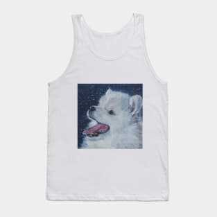 samoyed Fine Art Painting Tank Top